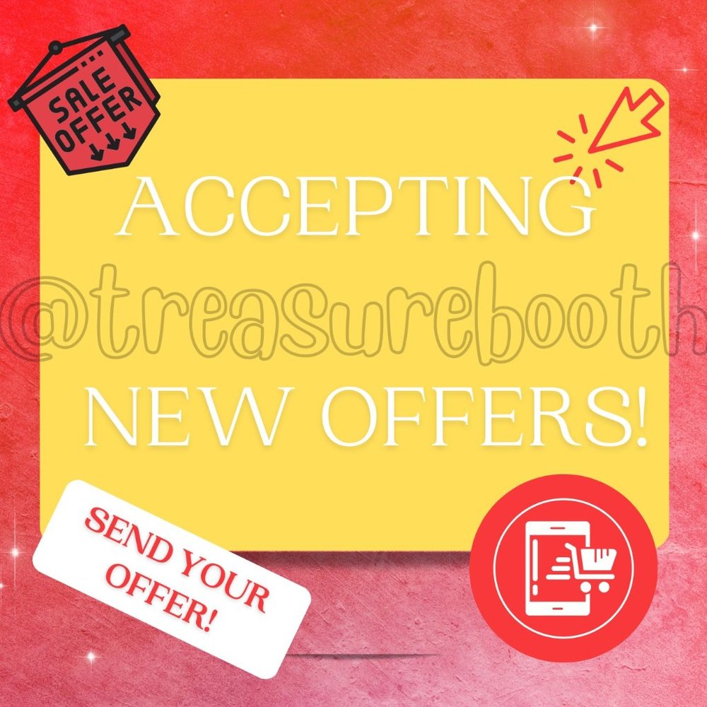 I AM open to negotiating prices, so don't be afraid to make an offer!!!!